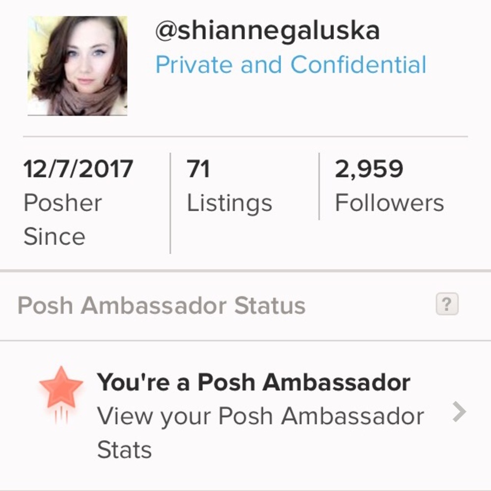IM A POSH AMBASSADOR!!!!!!!!!!!!!!!